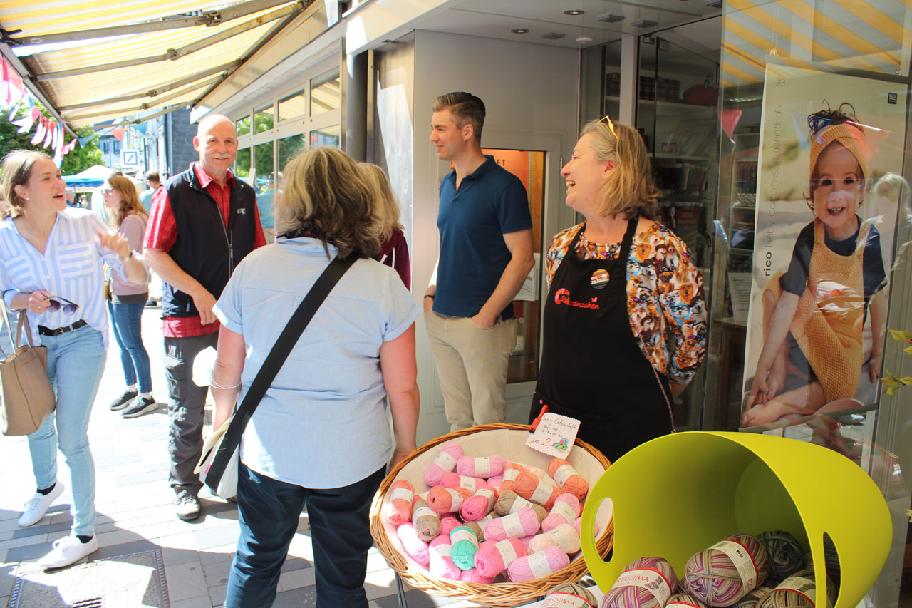 Stadtfest 2022, allgemein. Stoffkränzchen